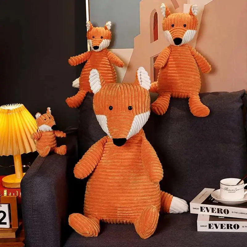 Peluche Renard Raye