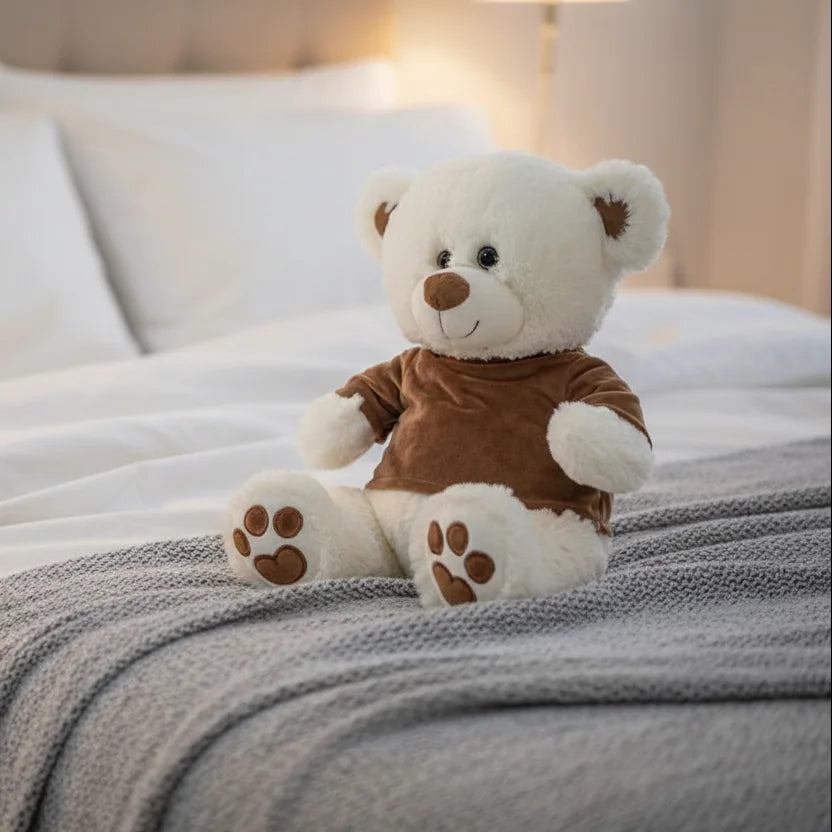 Peluche Ourson Habillé - 30cm