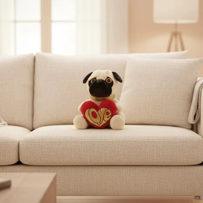 Peluche Carlin Love - 25cm