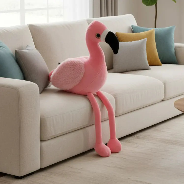 Peluche Flamant Rose XXL - 85cm