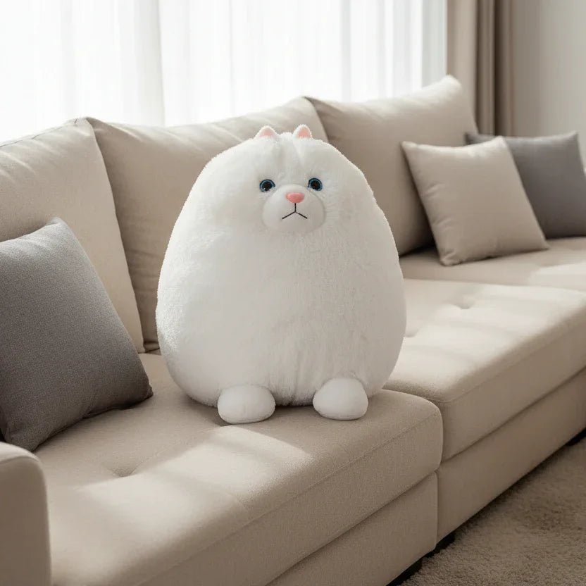 Peluche Chat Grassouillet - 45cm