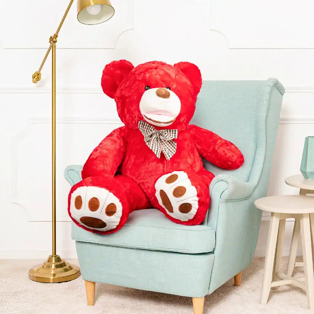 Peluche Oso Rojo – De 50 a 190 cm