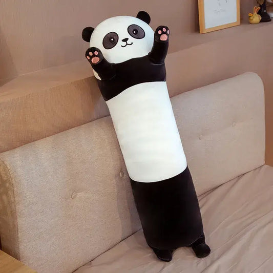 Langer Panda PlĂŒschfigur â 70 cm