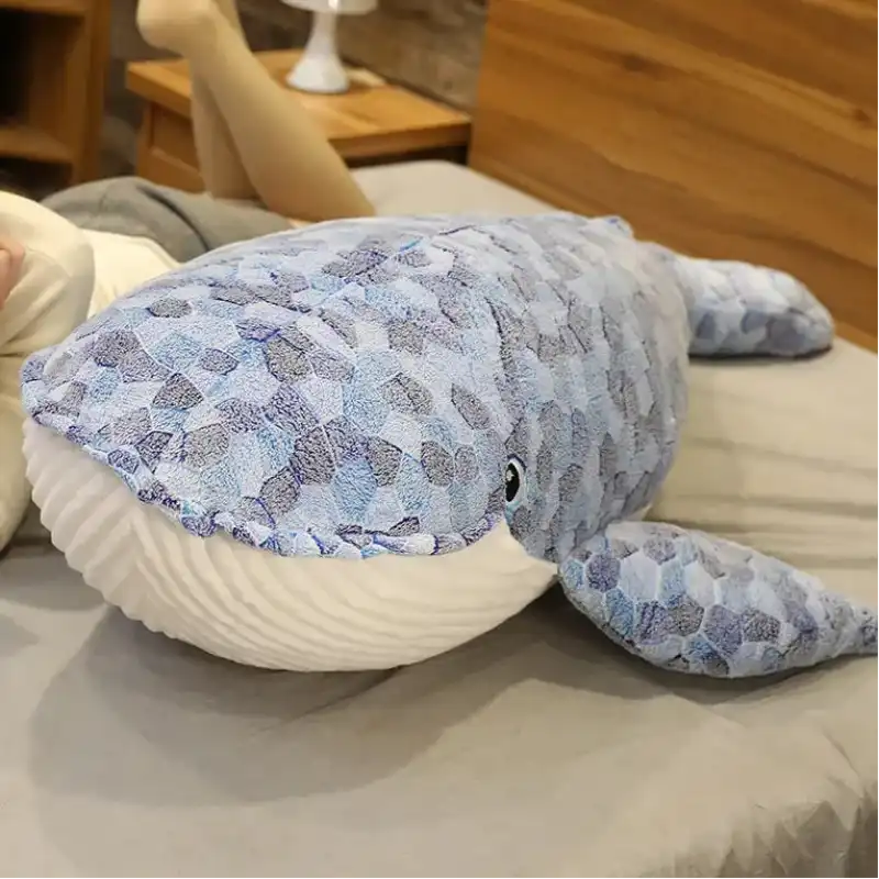 Peluche Géante Baleine - 90 à 110cm