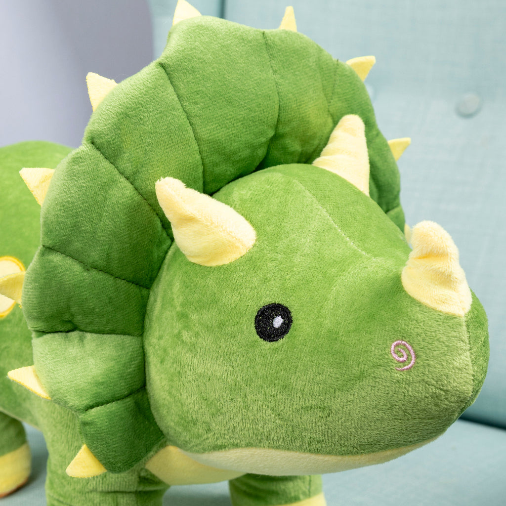 Peluche Tricératops - 40 à 120cm