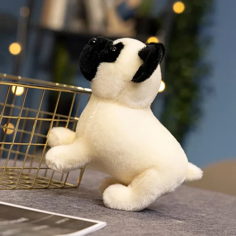 Peluche Chien Carlin - 20cm