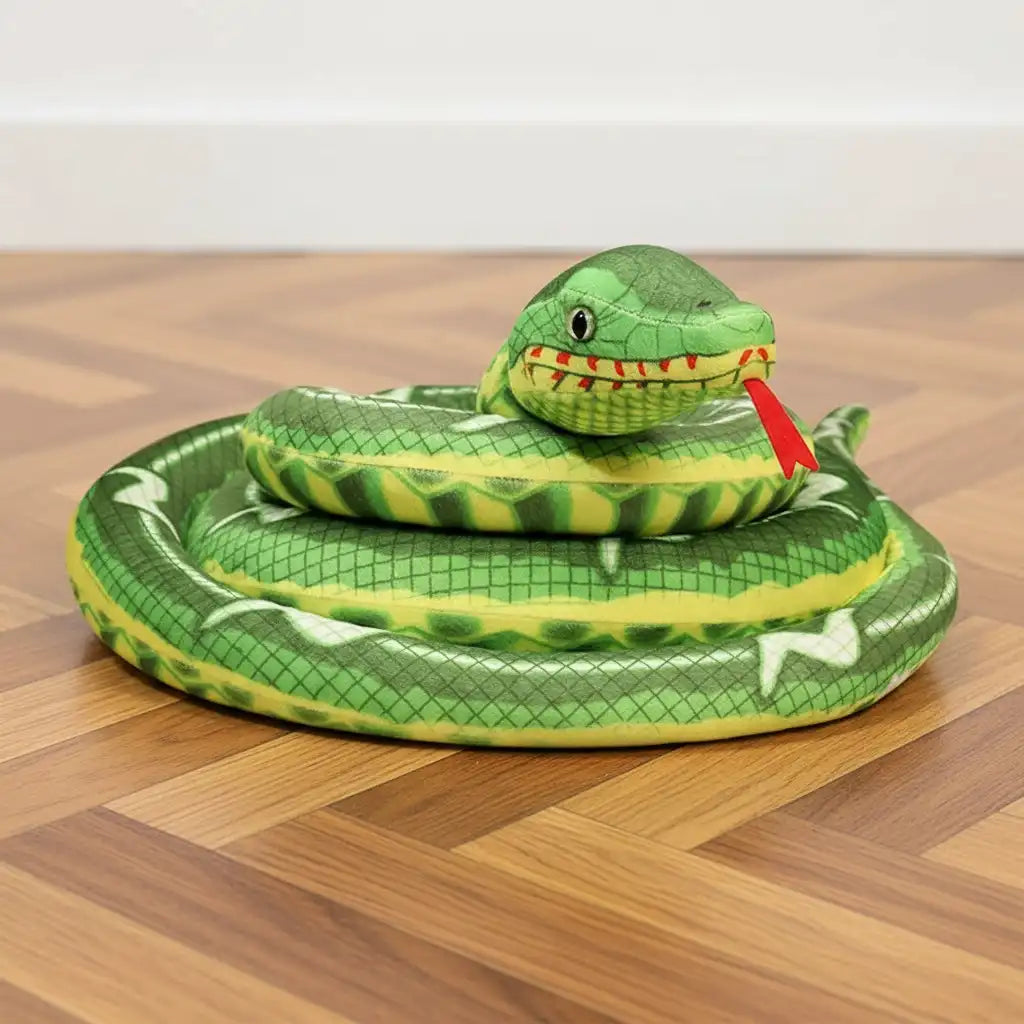 Giant Green Snake Plush - 400cm