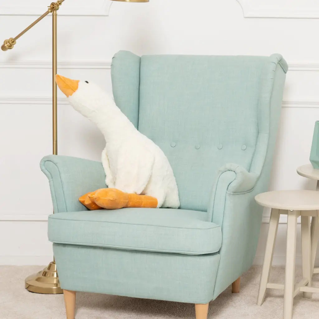 canard en peluche geant