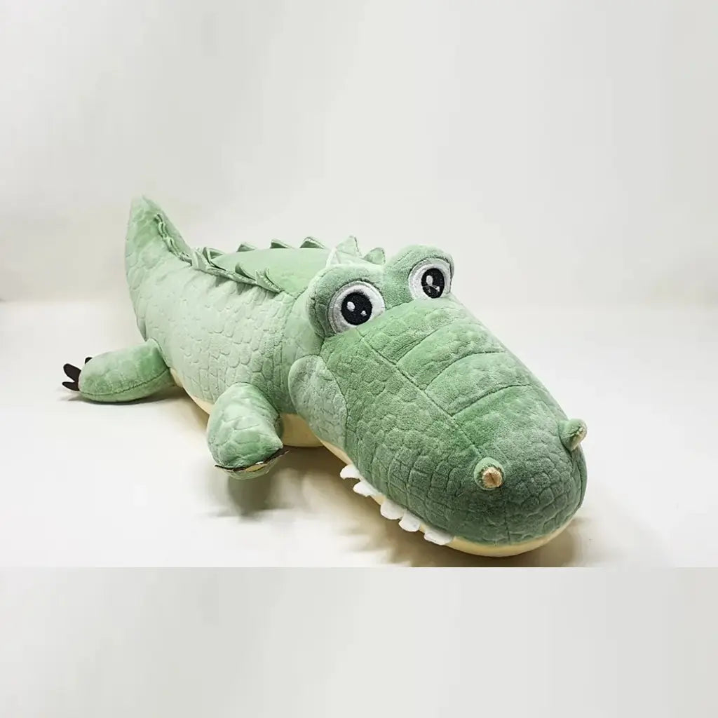 crocodile geant peluche
