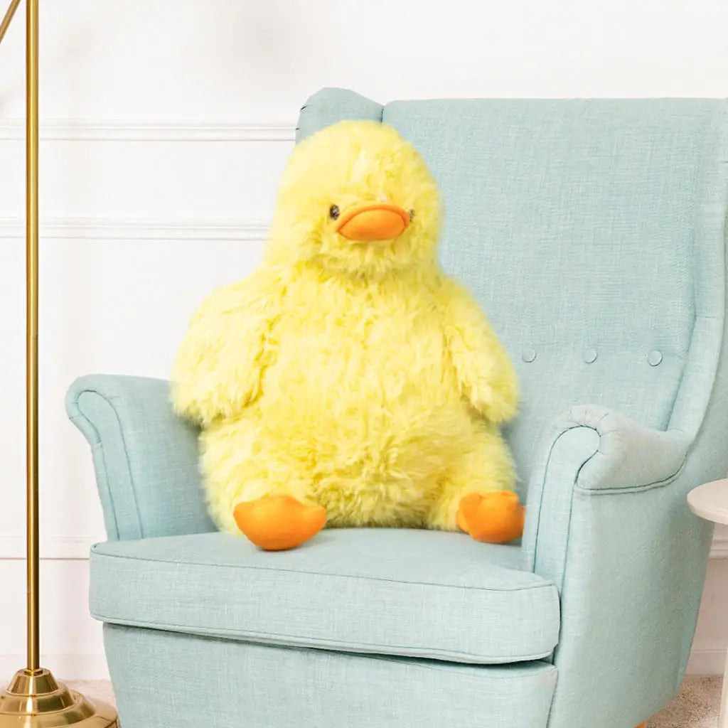 doudou canard jaune