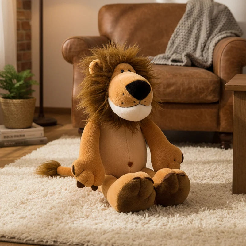 Cuddly Lion Plush - 25cm