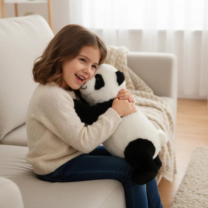 Lying Panda Plush - 30cm