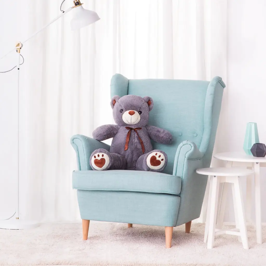 grand nounours en peluche