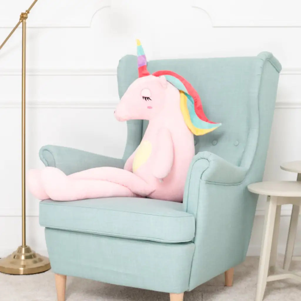 grande licorne en peluche