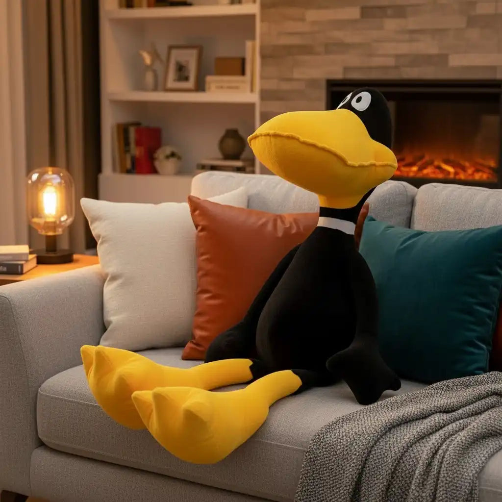 grande peluche daffy duck