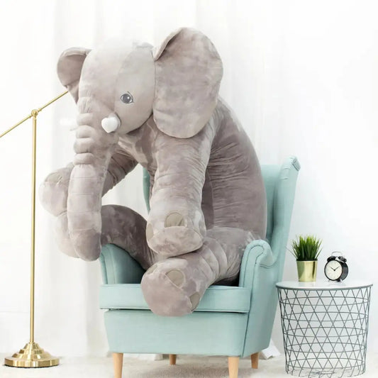 grande peluche elephant