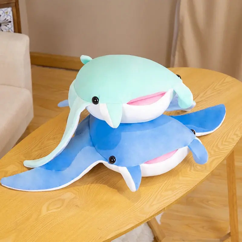 Giant manta ray stuffed animal cheap