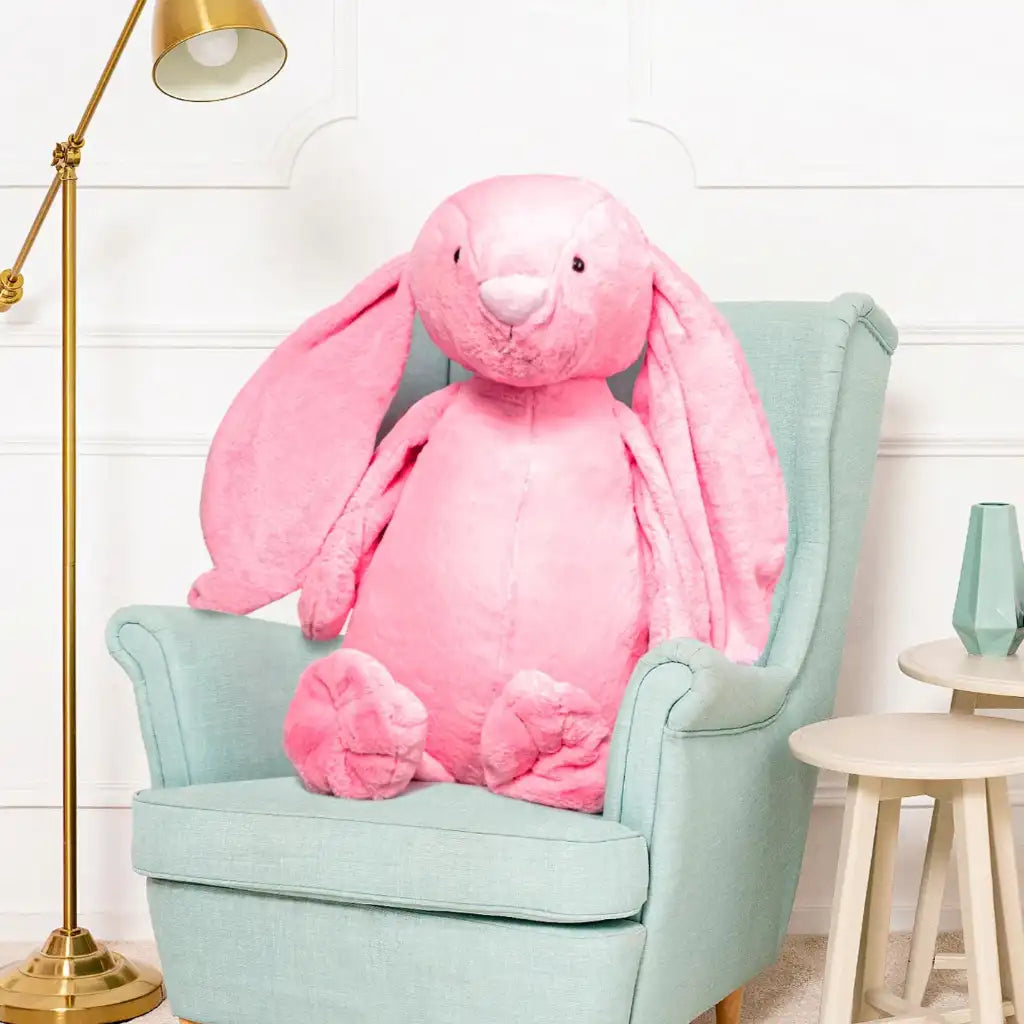 gros lapin en peluche