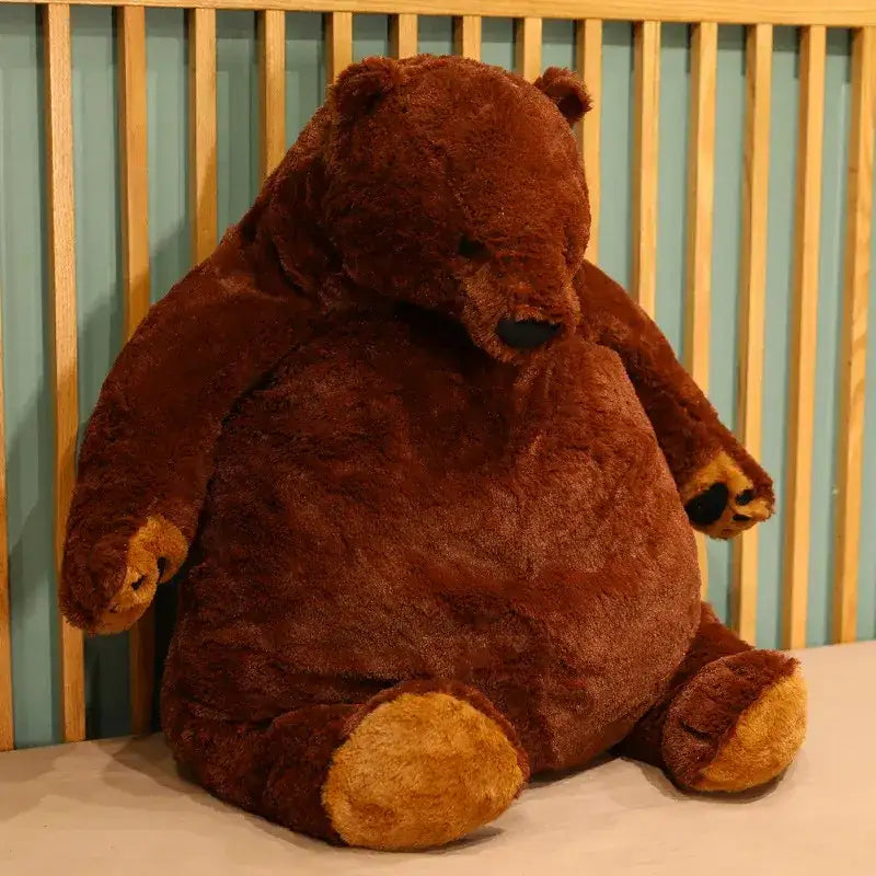 Peluche Nounours Marron 40 a 100cm