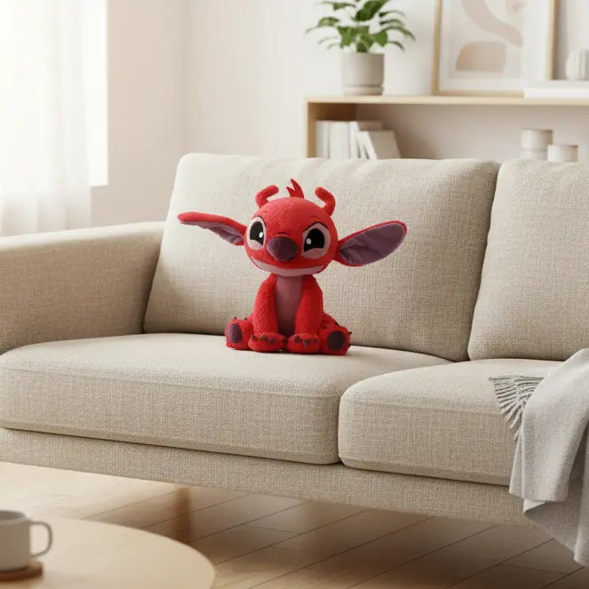 grosse peluche stitch rouge