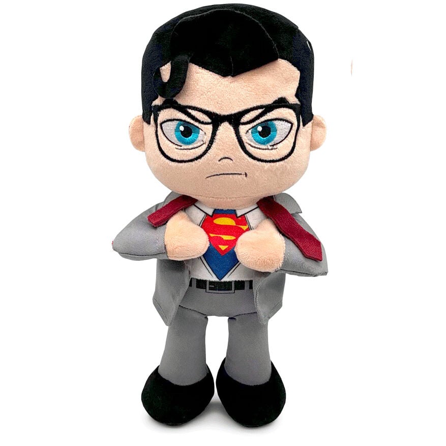 Jouet en peluche représentant Clark Kent Superman de 32 cm, univers DC Comics