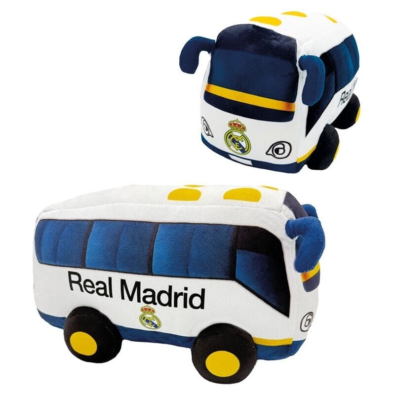 Jouet en peluche à l’effigie de Bus Real Madrid de 20 cm