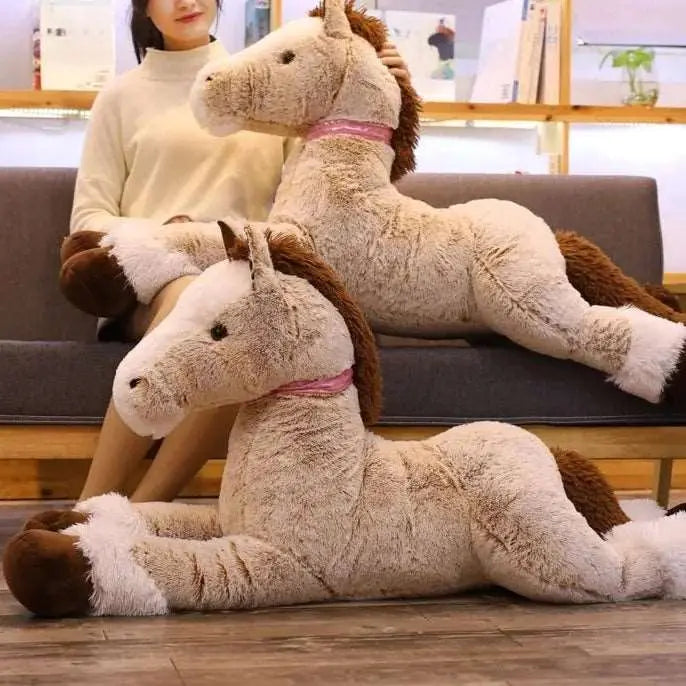 Peluche cheval géante online