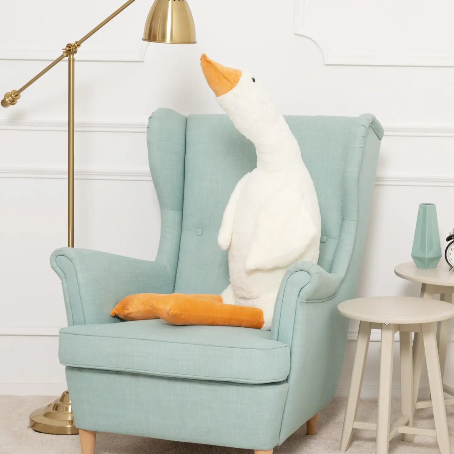 peluche canard geant