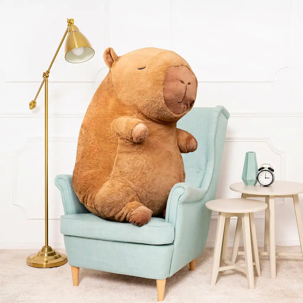 peluche capybara geante