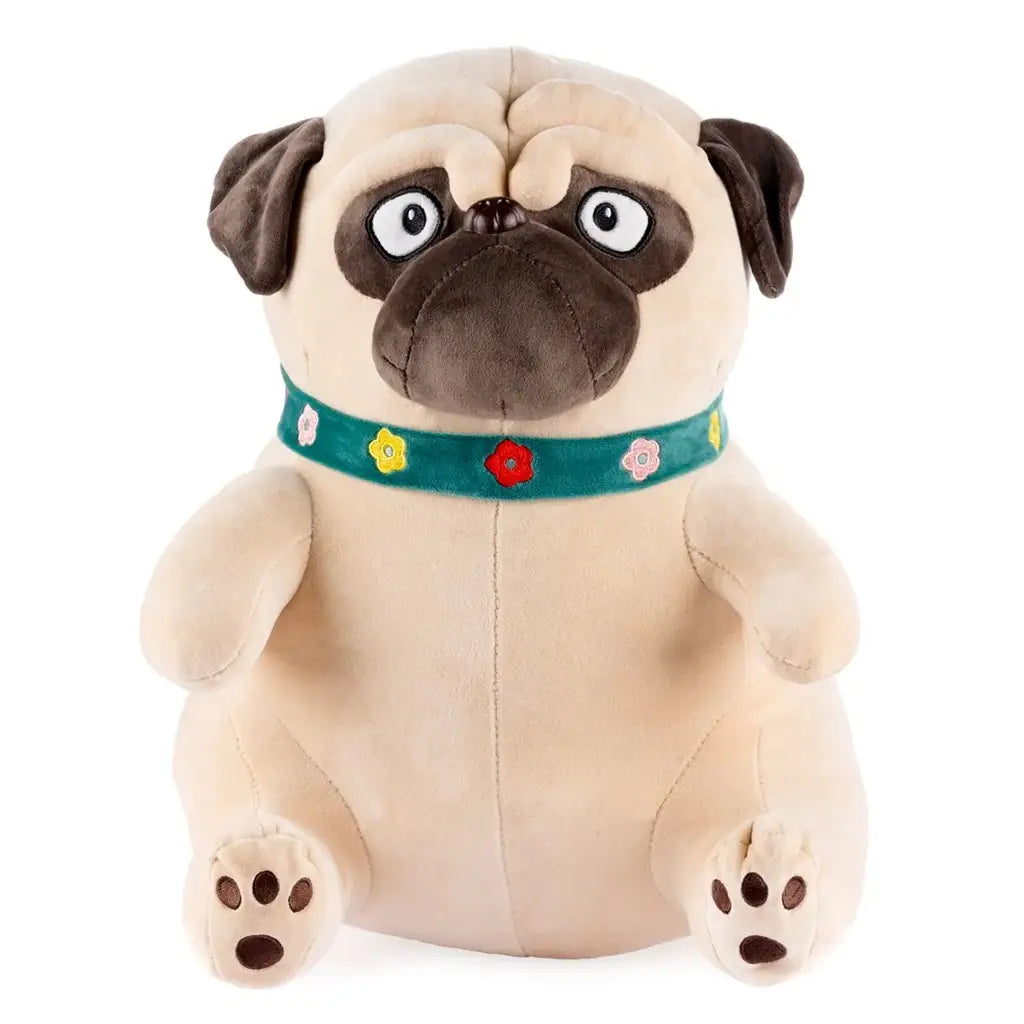 peluche chien carlin