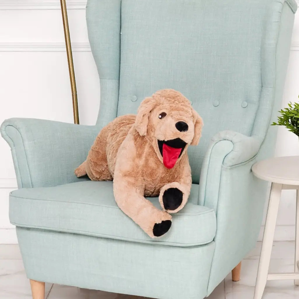 peluche chien golden