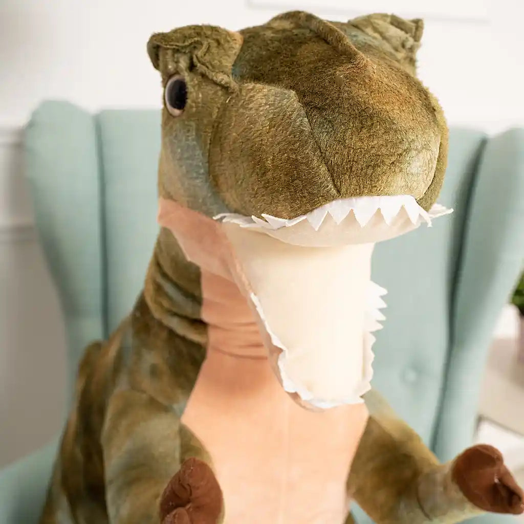 peluche dinosaure predateur