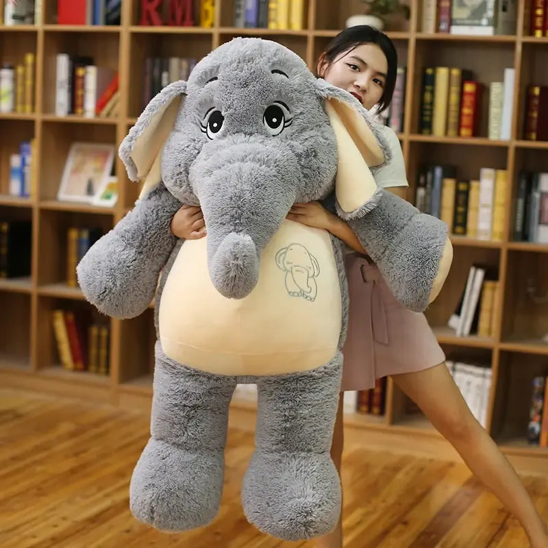 Peluche Elefante Esponjoso Grande Peluche