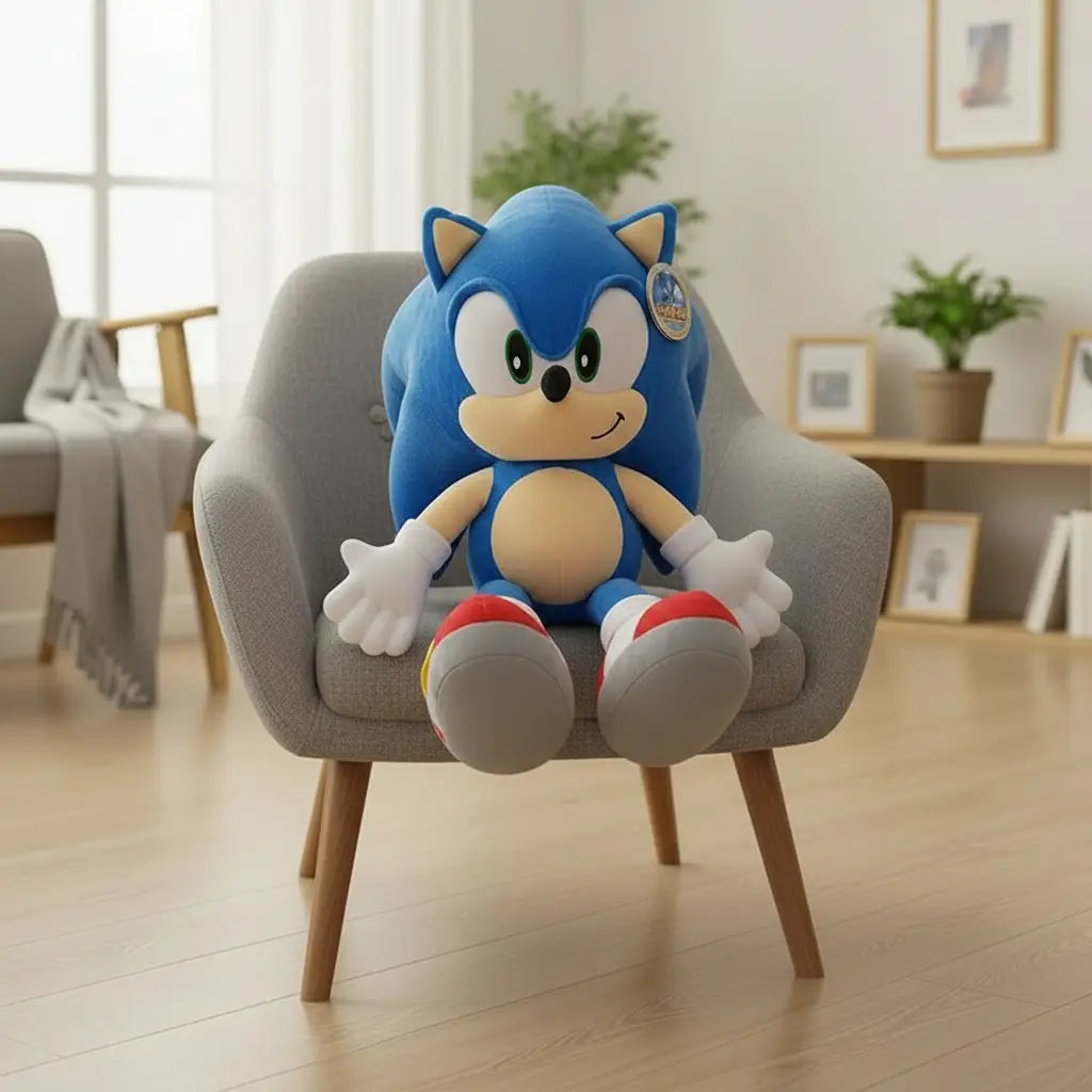 peluche geante sonic