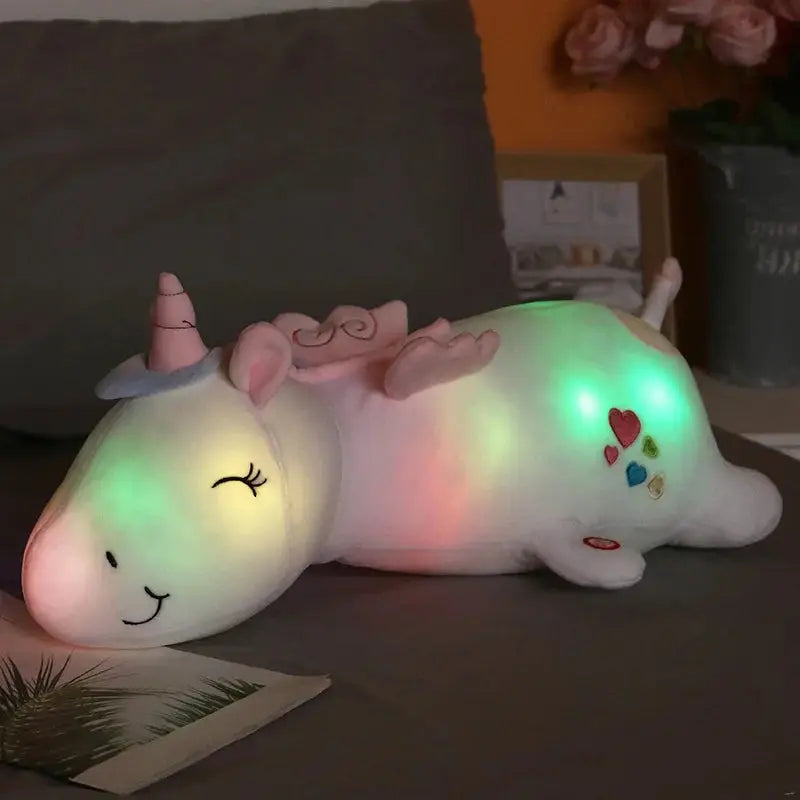 Peluche Licorne Lumineuse 60cm