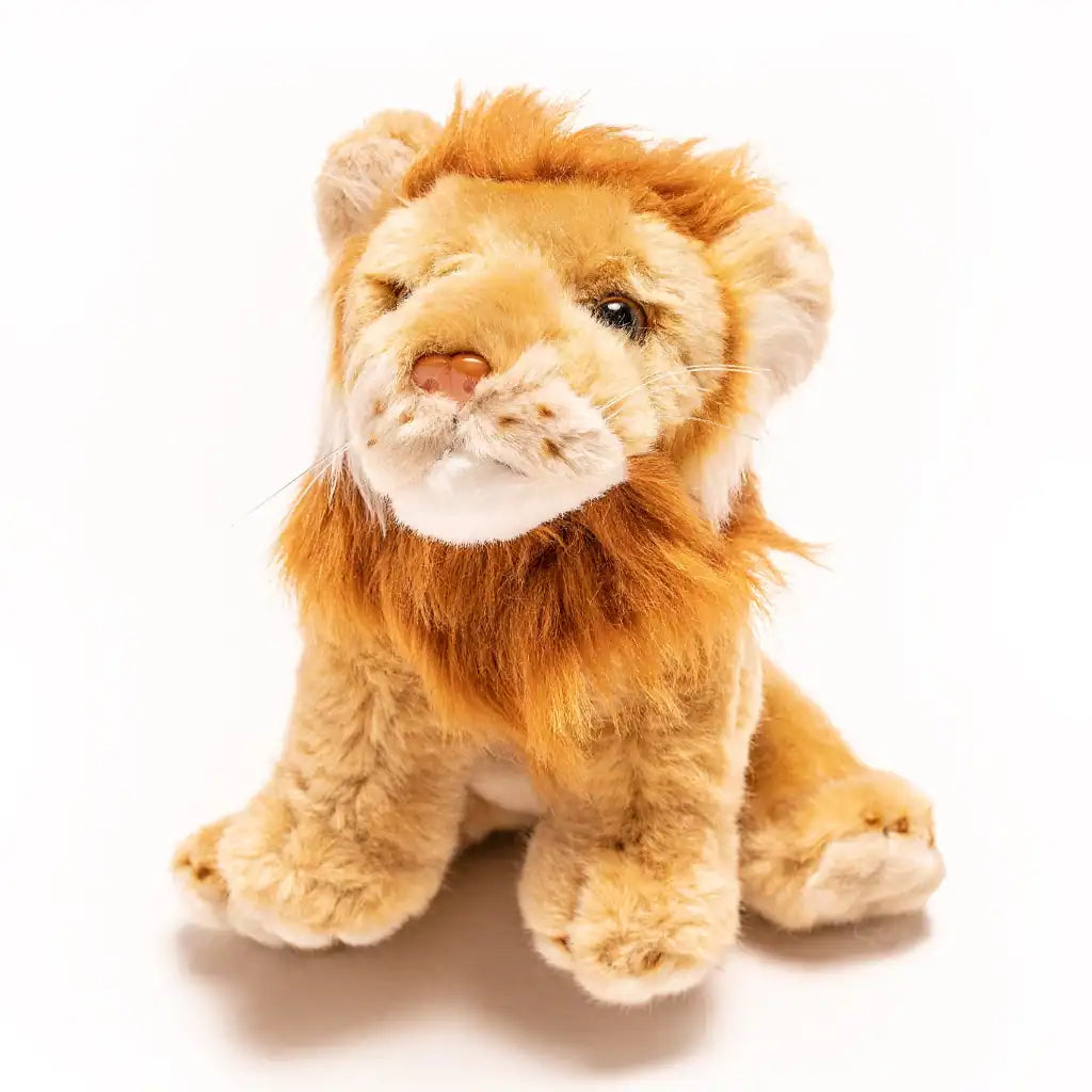 peluche lion bebe