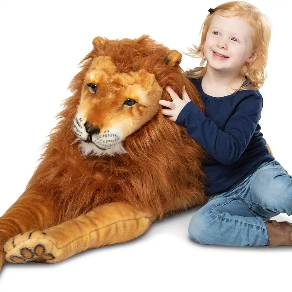peluche lion xxl