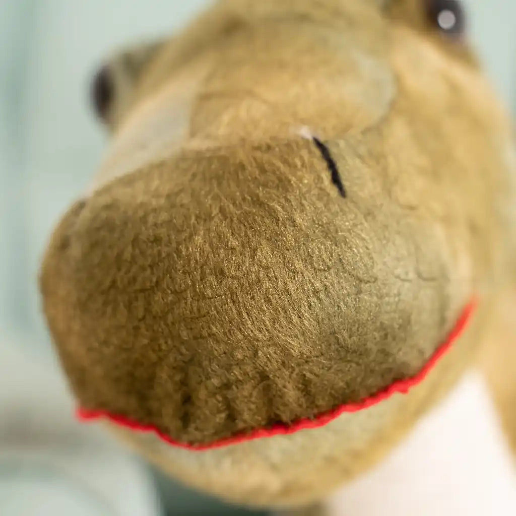 peluche mignonne dinosaure vert