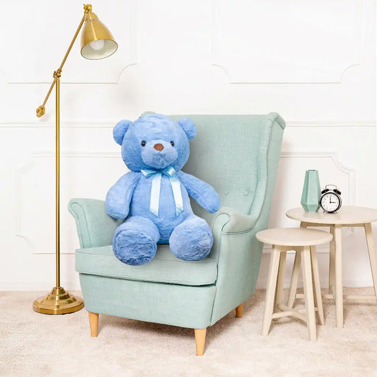 peluche nounours bleu