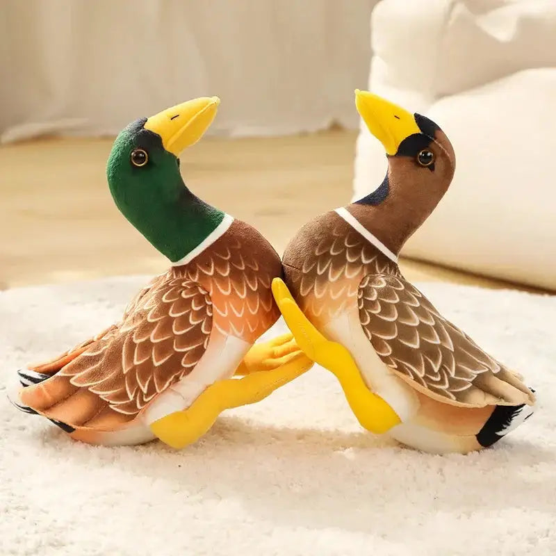 realistic plush ducks