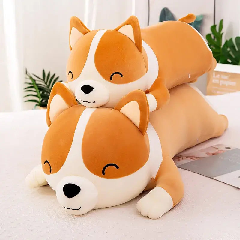 Peluche Chien Corgi Grande Peluche