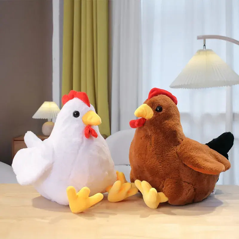 Little Hen Plush Grande Peluche