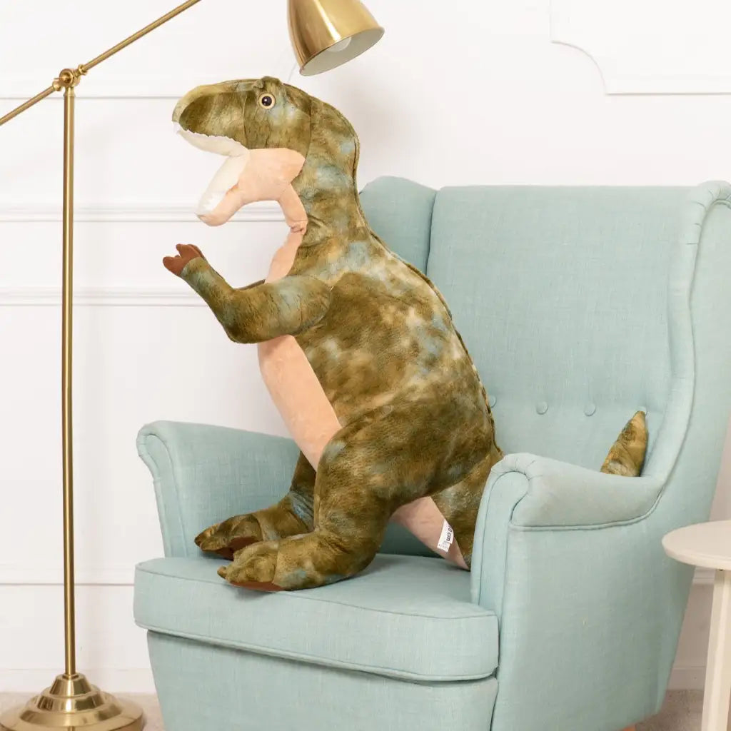 tyranosaure peluche