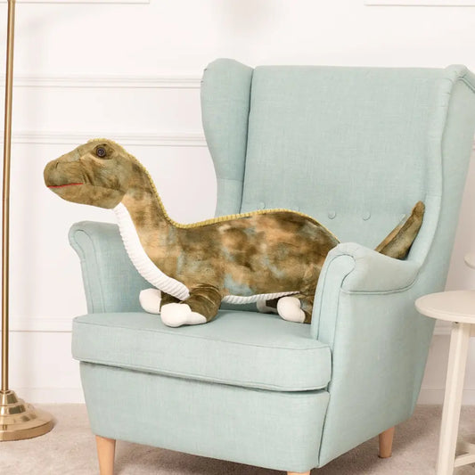 Peluche Dinosaure Allongé - 35 à 110cm