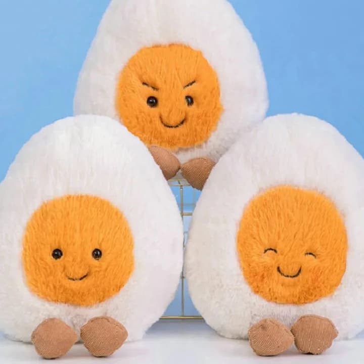 Egg stuffed animal on sale