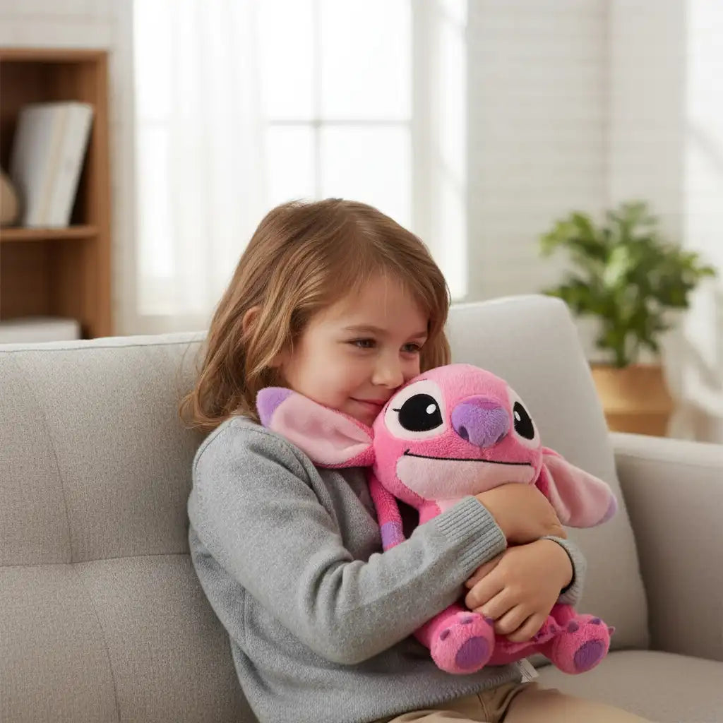 Peluche Angel Rosa – 25cm