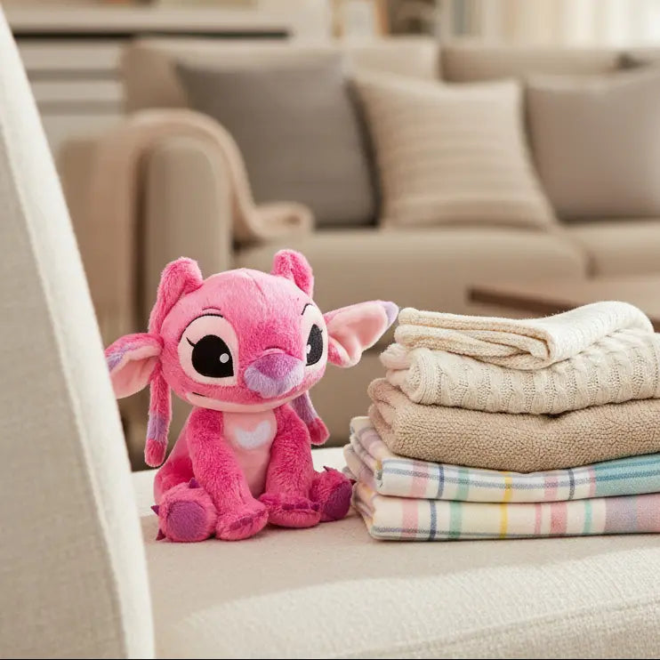 Peluche Angel Rosa – 25cm