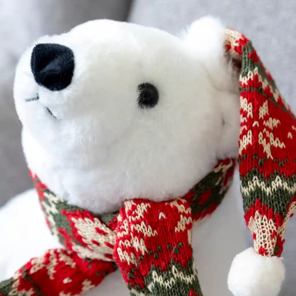 Peluche Ours Polaire - 30cm