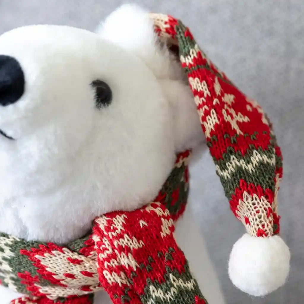 Peluche Ours Polaire - 30cm