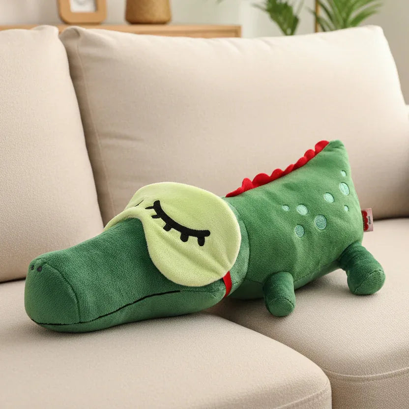 Peluche Crocodile Dormeur - 30cm